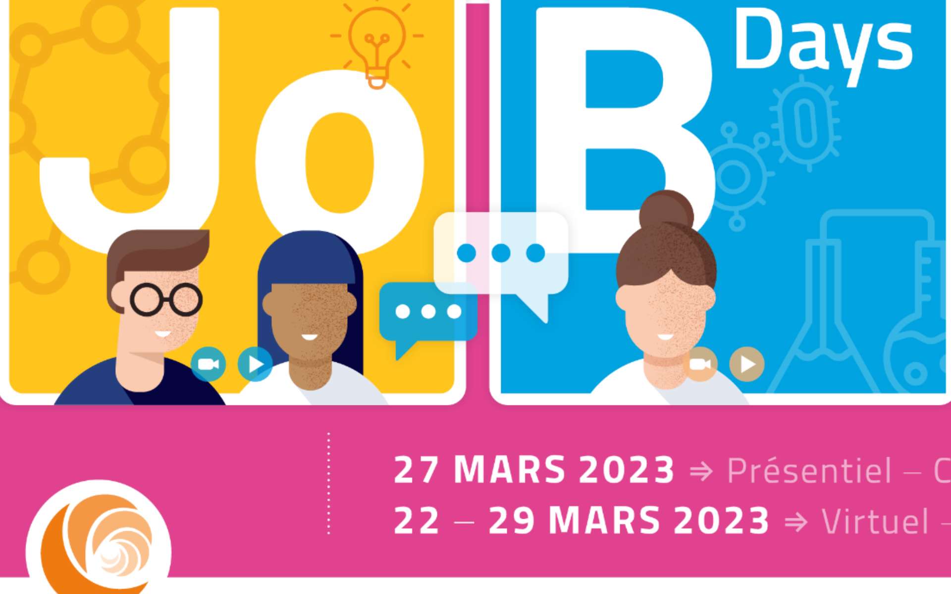 Trouvez un job porteur de sens en participant aux Jobdays chimie, plasturgie, pharma et biotech